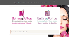 Desktop Screenshot of bellasyvellos.com